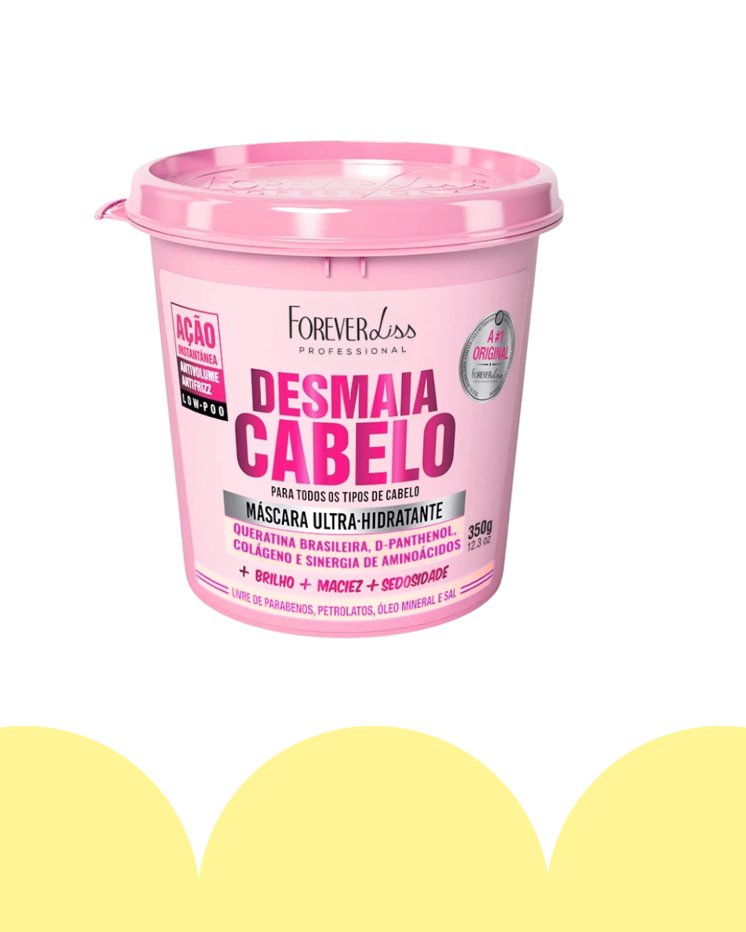 Máscara Ultra Hidratante Desmaia Cabelo